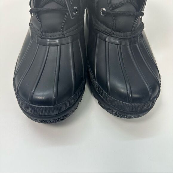 Sperry Top-Sider Quilted Waterproof Gosling Duck Boot, Black Sz 7 - Picture 10 of 13
